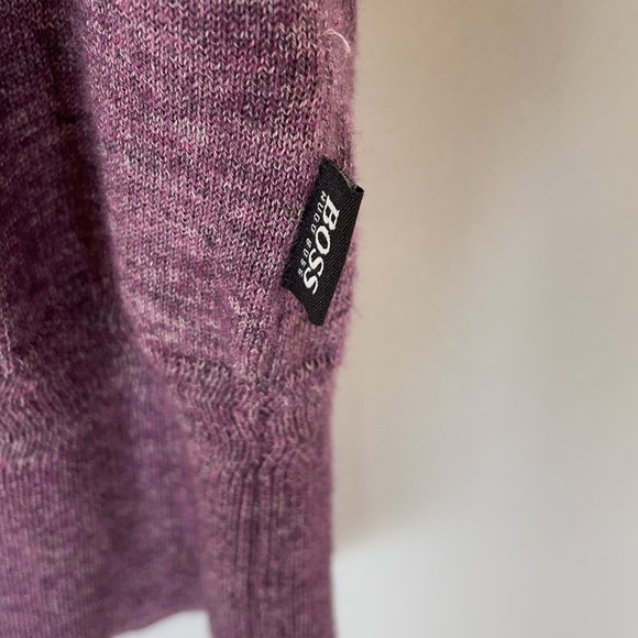 Hugo Boss Slim Fit Purple Sweater Size Medium - Picture 12 of 13